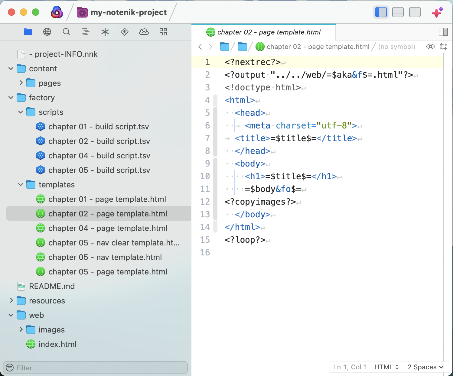 Screenshot of Nova App